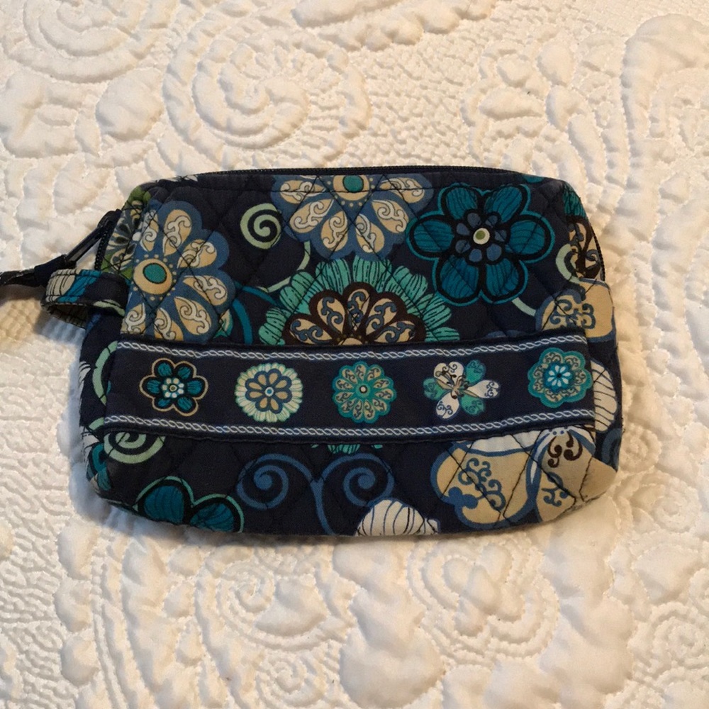 Vera Bradley makeup bag.
